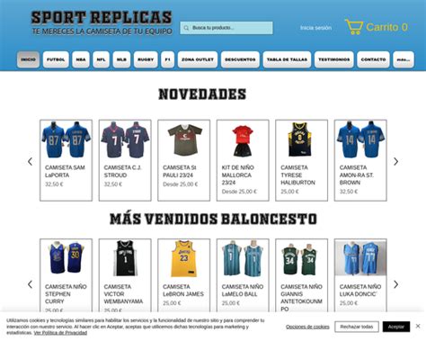 sportreplicas.com Opiniones .